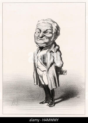 Honoré Daumier, Adolphe Thiers, francese, 1808 - 1879, 1848, litografia Foto Stock