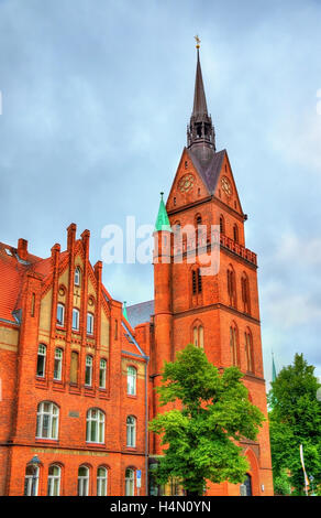 La Chiesa del Sacro Cuore a Lubeck, Germania Foto Stock