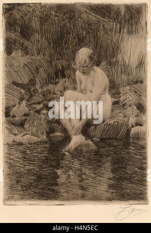 Anders Zorn, Dagmar, svedese, 1860 - 1920, 1912, di attacco Foto Stock