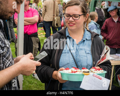 2016 Wigan escavatrice Festival Foto Stock