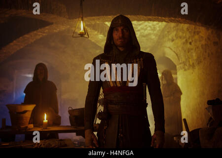ASSASSIN 'S CREED (2016) Michael Fassbender JUSTIN KURZEL (DIR) RACCOLTA MOVIESTORE LTD Foto Stock