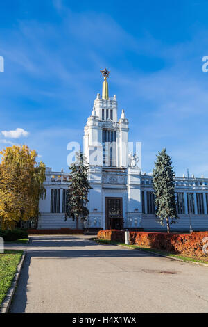 Pavilion All-Russian Exhibition Centre. Mosca. La Russia Foto Stock