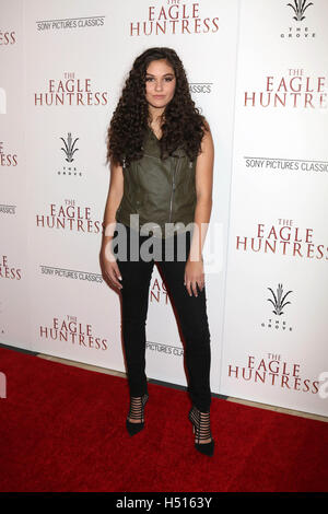 Los Angeles, Ca, Stati Uniti d'America. Xviii oct, 2016. Ronni Hawk in "L'Aquila cacciatrice' Premiere al Pacific teatri al Grove, Los Angeles, la California il 18 ottobre 2016. Credito: David Edwards/media/punzone Alamy Live News Foto Stock