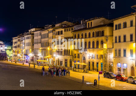 Edifici nel centro della città di Firenze, Italia Foto Stock