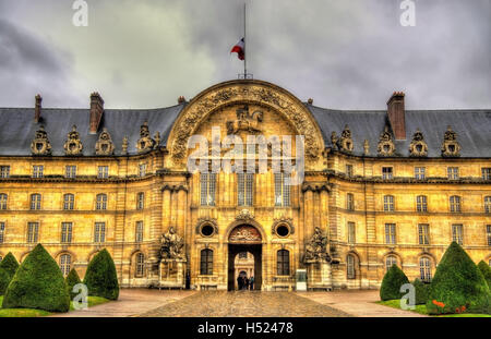 Ingresso a Les Invalides a Parigi, Francia Foto Stock