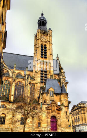 A Saint-Etienne-du-Mont, una chiesa a Parigi, Francia Foto Stock