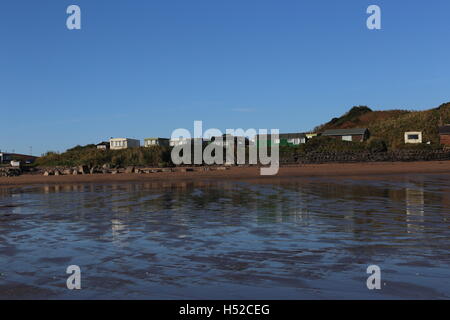 Corbie knowe lunan bay angus scozia ottobre 2016 Foto Stock