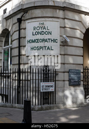 Il Royal London Homoeopathic Hospital di Londra, Regno Unito Foto Stock