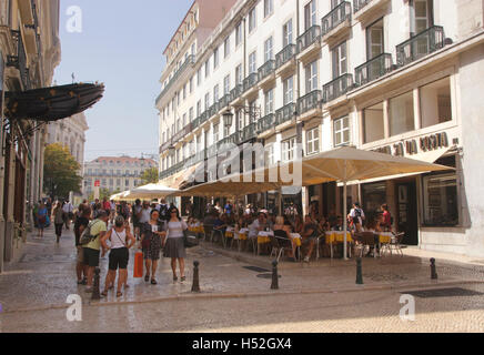 Cafè a Brasileira Chiado Lisbona Portogallo Foto Stock