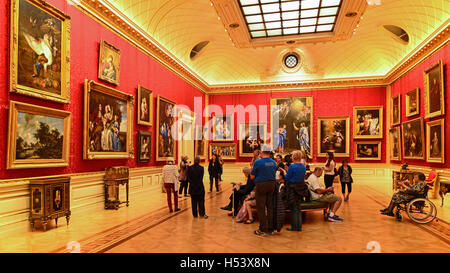 Wallace Collection - Grande Galleria Foto Stock