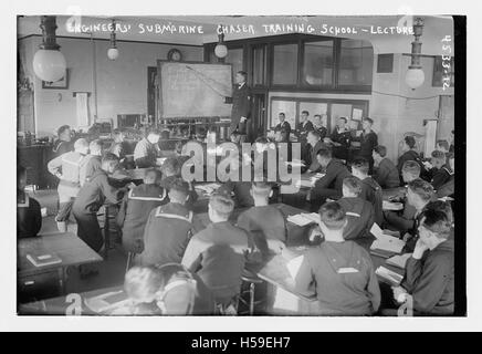 Ingegneri sommergibile Chaser training school -- lec Foto Stock