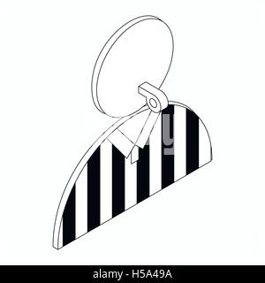 Icona arbitro isometrica 3d style Illustrazione Vettoriale