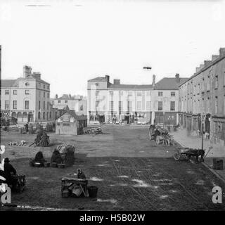 Mercato mistero = Grattan Square, Dungarvan¡ Foto Stock