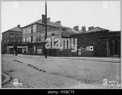 Questo riferimento riguarda un piano del 1911, che documenta luoghi o appezzamenti specifici, contrassegnati come n. 23 e n. 60, sotto la designazione B.C.A. Foto Stock
