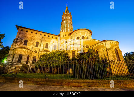 Basilica di San Sernin, Toulouse, Francia Foto Stock