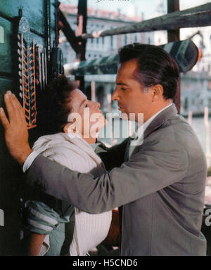 Estate 1955 United Artists film con Katharine Hepburn e Rossano Brazzi Foto Stock