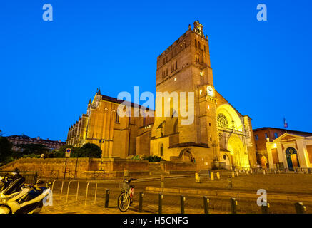 Cattedrale Saint-Etienne, Toulouse, Francia Foto Stock