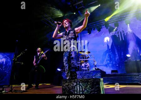 Milano, Italia. 20 ottobre, 2016. Sonata Arctica suona dal vivo all'Alcatraz di Milano, Italia, il 20 ottobre 2016 Credit: Mairo Cinquetti/Alamy Live News Foto Stock