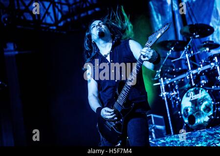 Milano, Italia. Xx ottobre 2016. i Sonata Arctica suona dal vivo all'Alcatraz di milano, Italia, il 20 ottobre 2016 credit: mairo cinquetti/alamy live news Foto Stock