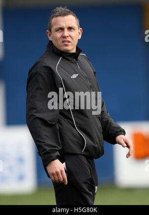 Torquay Regno manager Paolo fibbia - Grays Athletic vs Torquay Regno - Blue Square Premier al nuovo Rec - 01/03/08 Foto Stock