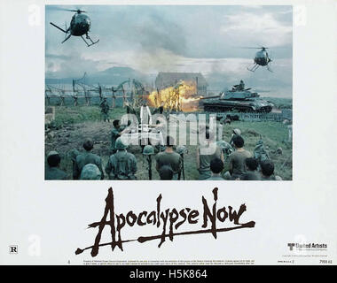 Apocalypse Now - poster del filmato Foto Stock