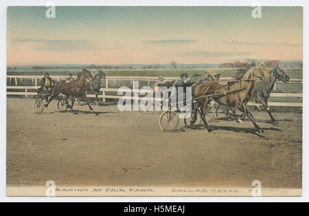 Racing al Fair Park Dallas, Texas Foto Stock