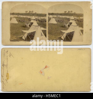 Camp Hamilton vicino a Fortezza Monroe, n. 147 Foto Stock