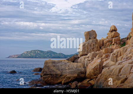 09 ott 2016 - appendere la Rai, Vinh Hy, Ninh Thuan Foto Stock