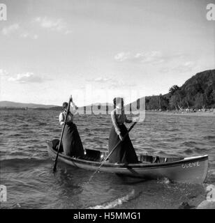 Grazia G. e grazia Parker a Lake City, Sett. 1900 Foto Stock