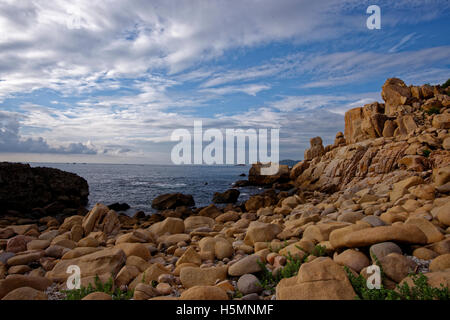 09 ott 2016 - appendere la Rai, Vinh Hy, Ninh Thuan Foto Stock