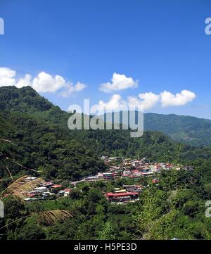 Il Villaggio Aborigeno di Tefuye nella regione Alishan del sud di Taiwan Foto Stock