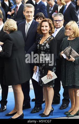 Oviedo, Asturias, Spagna. Xxi oct, 2016. Paloma Rocasolano arrivati al Campoamor Theatre per la Principessa delle Asturie Award 2016 cerimonia su ottobre 21, 2016 a Oviedo, Spagna. Credit: Jack Abuin/ZUMA filo/Alamy Live News Foto Stock