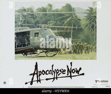 Apocalypse Now - poster del filmato Foto Stock