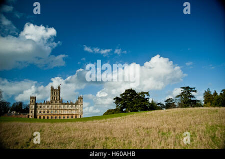 Highclere Castle. Highclere Park, Newbury RG20 9RN Foto Stock