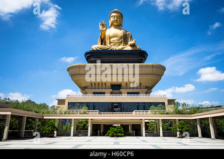 Statua di Buddha a Fo Guang Shan Museo di Buddha (Kaohsiung) Foto Stock