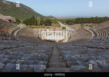 Teatro romano di Efeso in Turchia Foto Stock