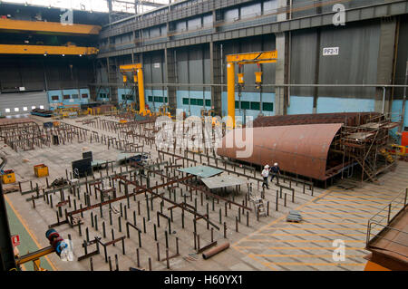 Cantieristica, Ferrol, La Coruña provincia, regione della Galizia, Spagna, Europa Foto Stock