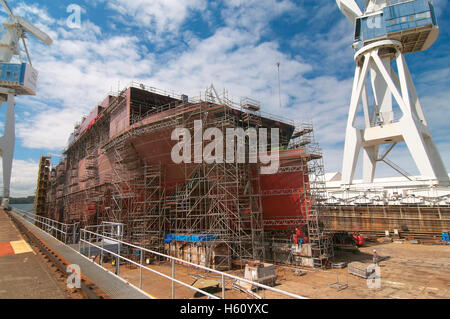 Cantieristica, Ferrol, La Coruña provincia, regione della Galizia, Spagna, Europa Foto Stock