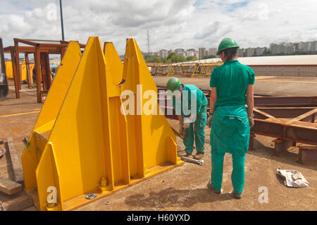 Cantieristica, Ferrol, La Coruña provincia, regione della Galizia, Spagna, Europa Foto Stock