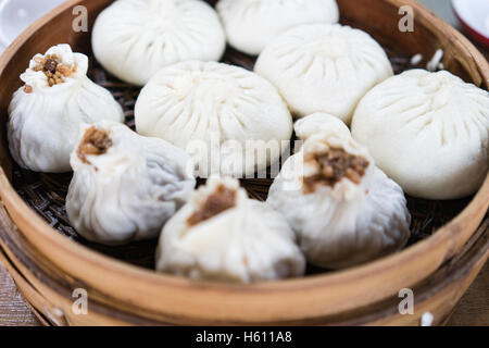 Gnocchi cinesi - Baozi Foto Stock