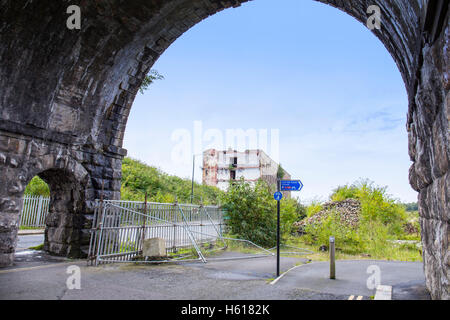 St George opere del mulino sul fiume Lune in Lunseside EST Lancaster, LANCASHIRE REGNO UNITO Foto Stock