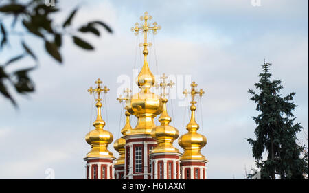 Il Convento Novodevichy tower Foto Stock