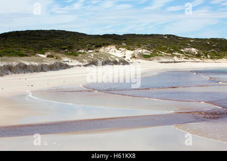 Hanson Bay sulla costa meridionale di Kangaroo Island, in Australia la terza isola più grande,Sud Australia Foto Stock