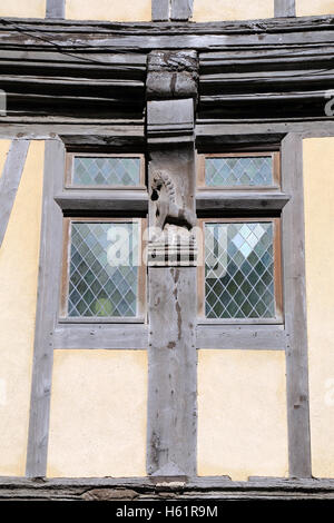 La Maison d'Adam et Ève in Rue de Bienvenu, Bayeux, Calvados, Basse Normandie, Francia, Europa Foto Stock