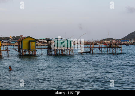 Gypsea casa sul mare Foto Stock