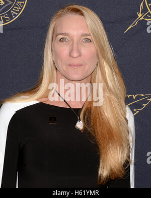 Jane Austin arriva al 53ICG annuale pubblicisti Awards presso il Beverly Hilton di Beverly Hills su Febeuary 26, 2016. Foto Stock