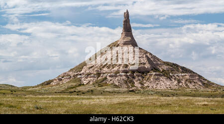 Chimney Rock National Historic Site, Nebraska Foto Stock