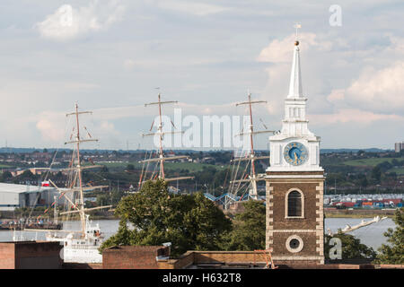 La Chiesa di San Giorgio a Gravesend Foto Stock