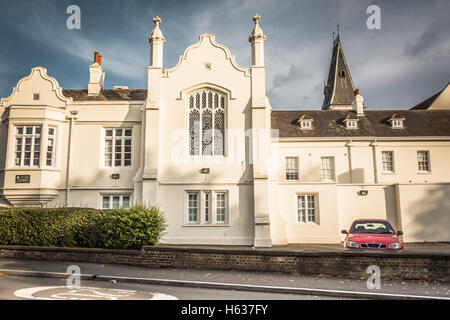 Esterno del Edward Alleyn casa nel villaggio di Dulwich, Dulwich, Southwark, Londra, Regno Unito Foto Stock