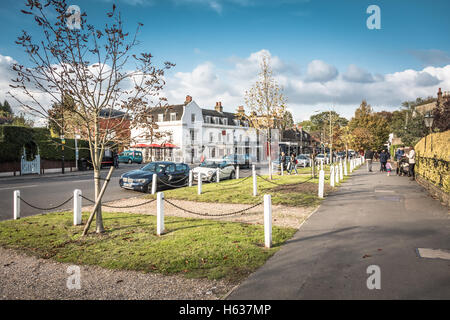 Villaggio di Dulwich, Dulwich, Southwark, Londra, Inghilterra, Regno Unito Foto Stock